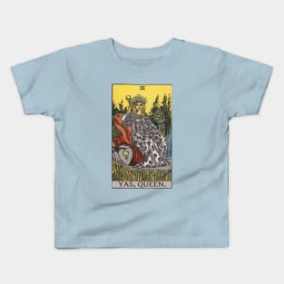 Tarot Empress - Yas, Queen Kids T-Shirt